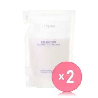 LANEIGE - Cream Skin Cerapeptide Refiner Refill Only 2pcs Bundle Set