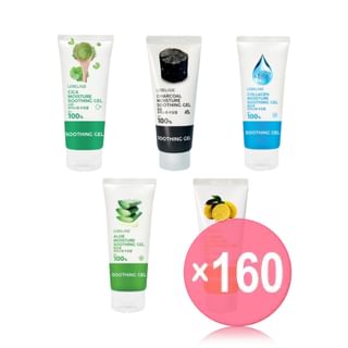 LEBELAGE - Moisture Soothing Gel Mini - 5 Types (x160) (Bulk Box)