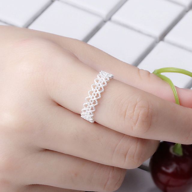 Chimerro-Lace Open Ring