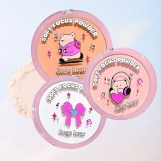 Gege Bear - Soft Focus Light Transparent Setting Powder - 3 Colors