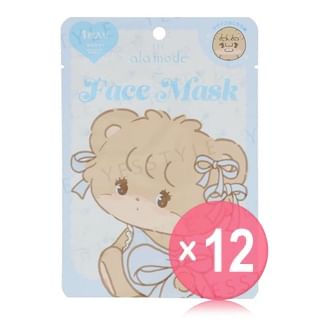 SHOBIDO - Lil Ala Mode By Mikko Face Sheet Mask Latte (x12) (Bulk Box)