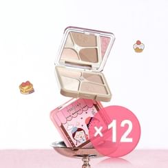 VEECCI - Freely Painted Highlighter & Shading Palette Chibi Maruko Chan Edition - 2 Types (x12) (Bulk Box)