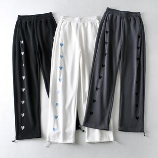 drawstring cuff sweatpants