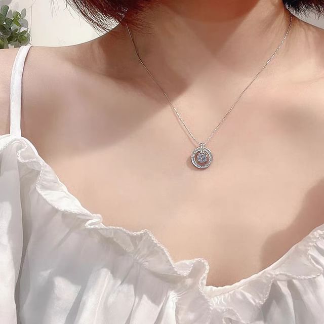 Gaya-Rhinestone Necklace