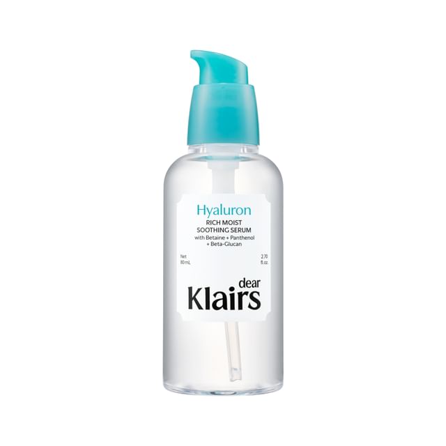 Dear- Klairs-Rich Moist Soothing Serum ohne Duftstoffe - Gesichtsserum-80ml