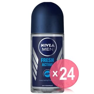 NIVEA - Men Fresh Active Deodorant Roll On Indonesia Edition (x24) (Bulk Box)
