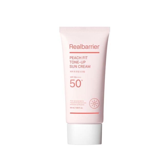 Realbarrier-Peach Fit Tone-Up Sun Cream-50ml