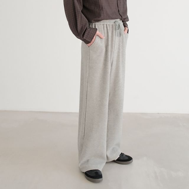 DAZO Studios-Drawstring Waist Wide Leg Pants