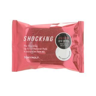 TONYMOLY - The Shocking Lip & Eye Remover Pads