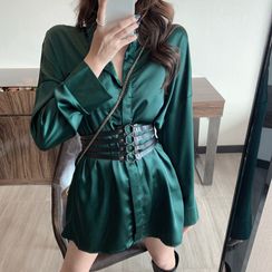 Yvoire - Silky Shirt / Caged Corset Yvoire - Silky Shirt / Caged Corset