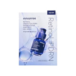 innisfree - Retinol Green Tea PDRN Skin Booster Ampoule Gel Mask Sample