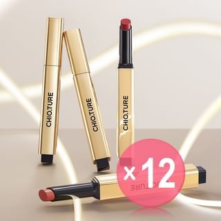 CHIOTURE - Long Lasting Mirror Lipstick - 6 Colors (x12) (Bulk Box)