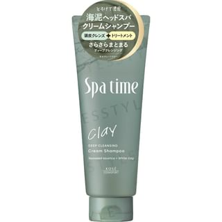 Kose - Spa Time Clay Cream Shampoo Deep Cleansing