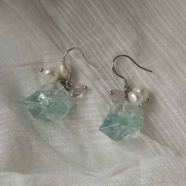 Sharkkira-Gemstone Drop Earring