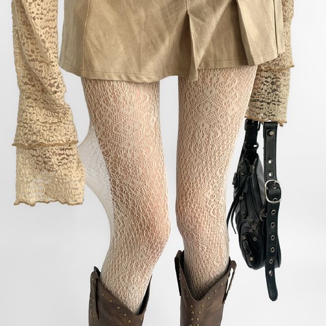 Desperim-Lace Tights