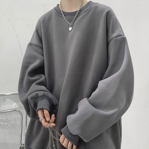 Grey discount plain sweater