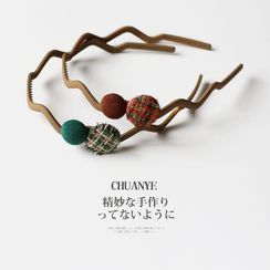 Kawano - Button Headband