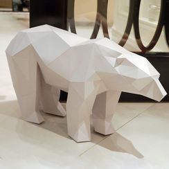 DAILYCRAFT - Low Poly Animal Paper Ornament