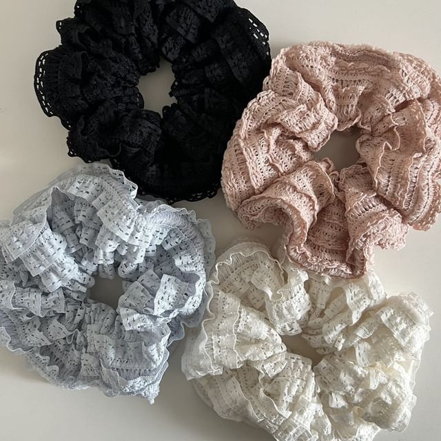 enthice-Lace Scrunchie