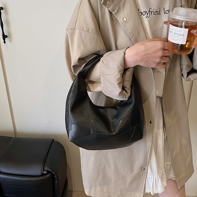 Mulgam-Panel Shoulder Bag
