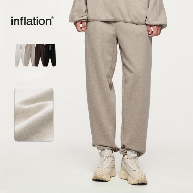 Newin-Brushed Loose Sweatpants