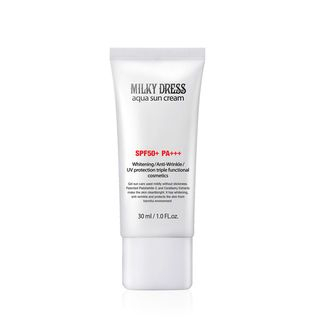 milky dress aqua sun cream Buy MILKYDRESS - Aqua Sun Cream SPF50+ PA+++ 30ml in Bulk