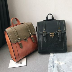 Tango Sky - Faux Leather Backpack Tango Sky - Faux Leather Backpack