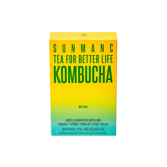 SUNMANC-Tea For Better Life Kombucha - Tè Fermentato Kombucha 8 Varianti