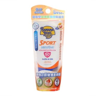 Banana Boat - Sport Sensitive Mineral Based Sunscreen Lotion SPF 50+ PA++++