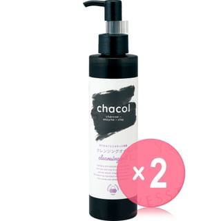 KUMANO COSME - Chacol Charcoal Enzyme Clay Cleansing Oil 2pcs Bundle Set