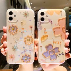 Baripa - Floral Print Phone Case - Huawei / Honor
