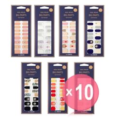 The Saem - Nail Wear Big Parts Gel Sticker Set - 7 Types (x10) (Bulk Box)