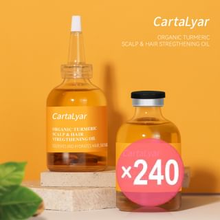 CartaLyar - Organic Turmeric Scalp & Hair Stregthening Oil (x240) (Bulk Box)