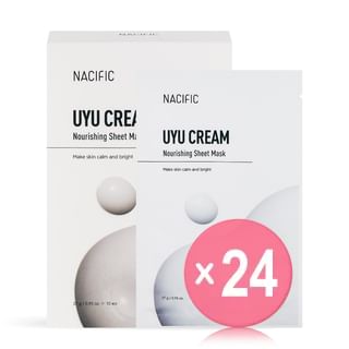 Nacific - Uyu Cream Nourishing Sheet Mask Set (x24) (Bulk Box)