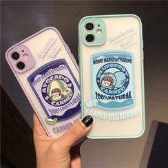 Huella - 水果女孩手机壳For iPhone 7 Plus / 8 Plus / X / XS / XR / XS Max / 11 / 11 Pro / 11 Pro Max Huella - 水果女孩手机壳For iPhone 7 Plus / 8 Plus / X / XS / XR / XS Max / 11 / 11 Pro / 11 Pro Max