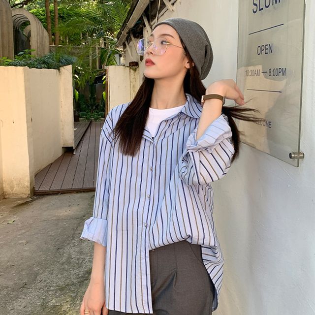 Everose-Striped Shirt