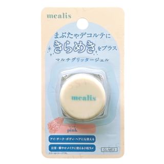 mealis - Multi Glitter Gel Pink