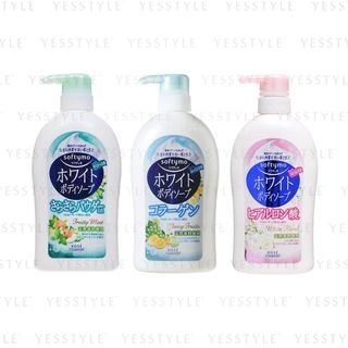 Kose - Softymo White Body Soap 600ml - 3 Types
