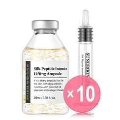 SUNGBOON EDITOR - Silk Peptide Intensive Lifting Ampoule (x10) (Bulk Box)