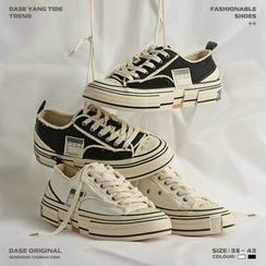 DASE - 帆布厚底休閒鞋 DASE - 帆布厚底休閒鞋