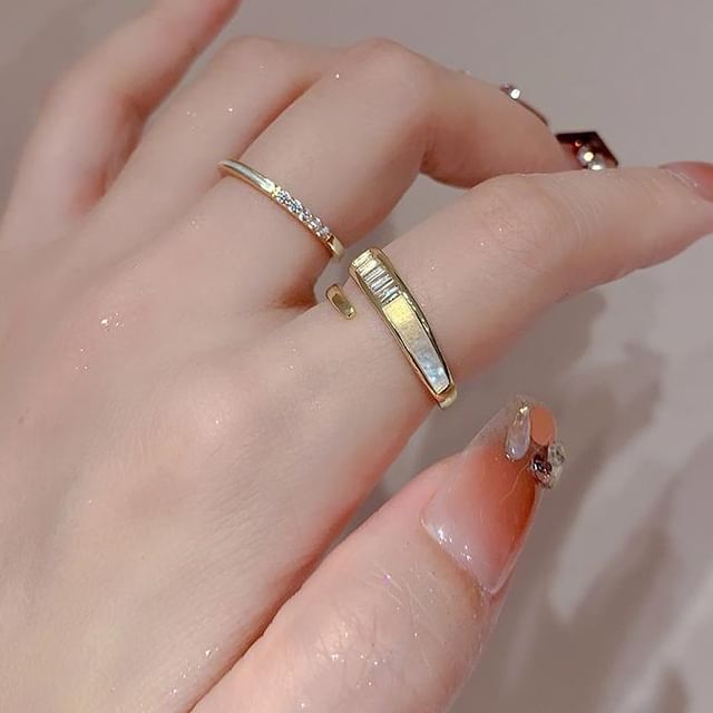 Kiren-CZ Open Ring