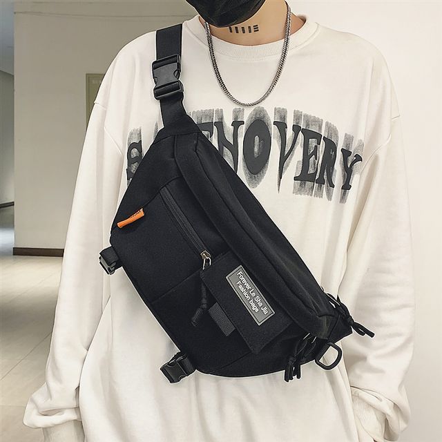 SUNMAN-Multi-Section Zip Belt Bag