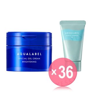 Shiseido - Aqualabel Special Gel Cream EX Brightening Limited Set b (x36) (Bulk Box)