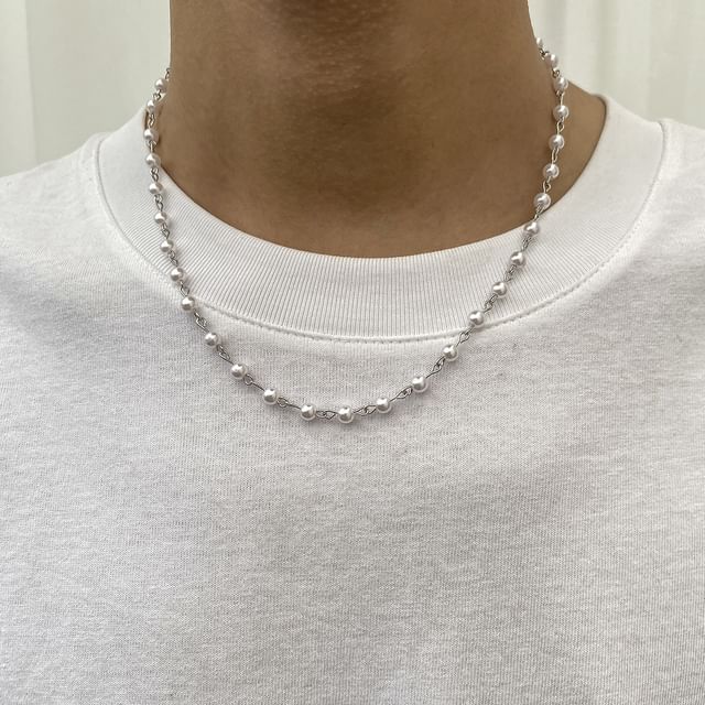Gretlyn-Beaded Necklace