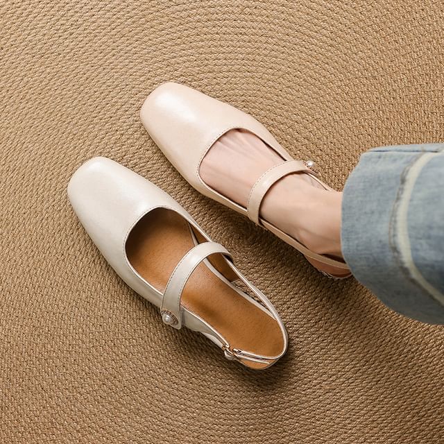 Cinnabelle-Slingback Mary Jane Shoes