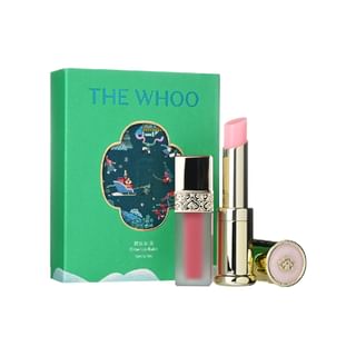 THE WHOO - Gongjinhyang Mi Glow Lip Balm Pink Special Set 2024 Holiday Edition