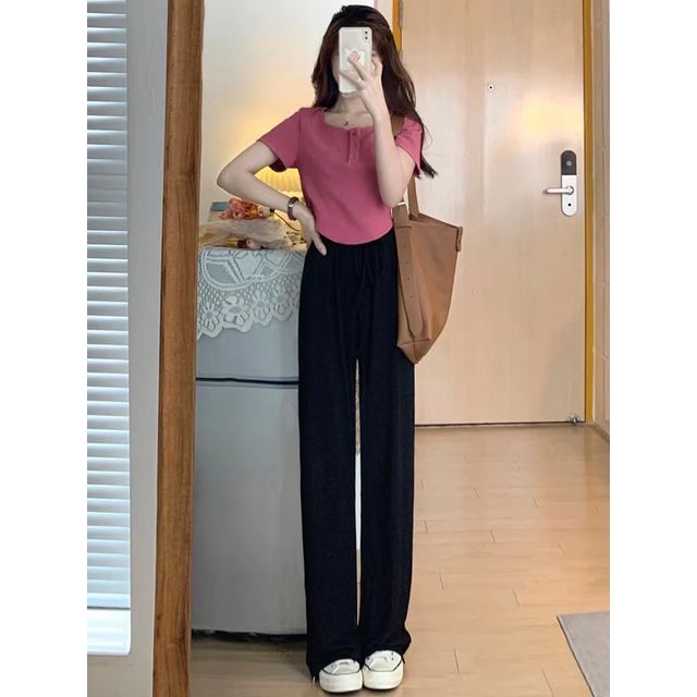 evanesce-Wide Leg Pants Various Designs