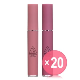 3CE - Velvet Lip Tint - 3 Colors (x20) (Bulk Box)