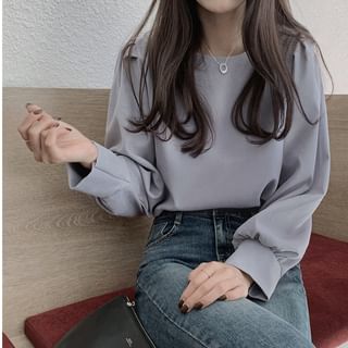 MIKIGA - Long-Sleeve Sweatshirt | YesStyle