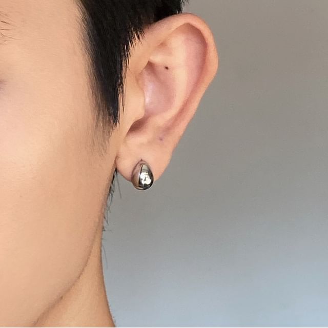 Lilafey-Droplet Alloy Stud Earring